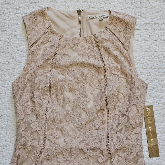 Rachel Roy Blush Lace Dress NWT - Picture 4 of 13
